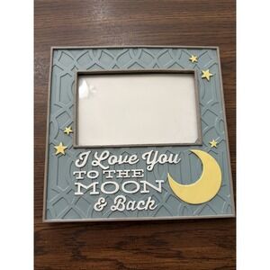 I Love You To The Moon And Back Celestial Wall Hang Photo Frame